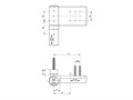 Петля дверная Maxbar, 140кг., БЕЛЫЙ RAL9016 DRH0013.07